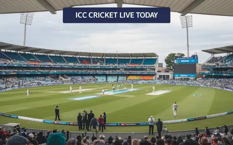 icc cricket live today